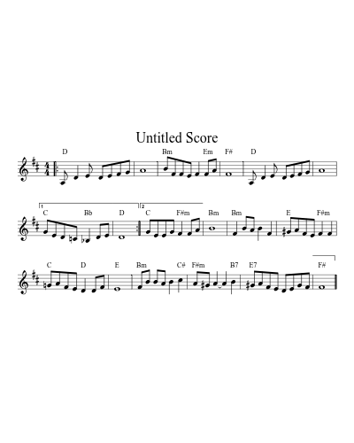 At Vaani (Version 2) sheet music preview
