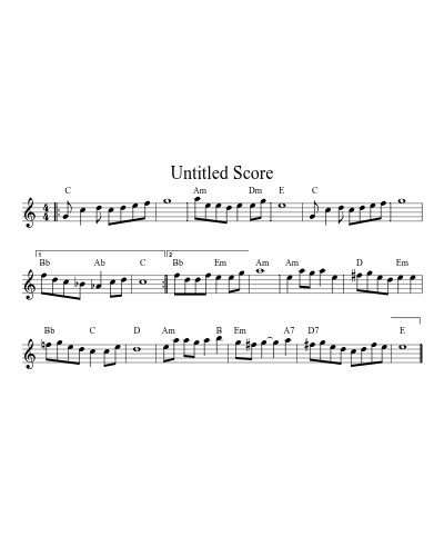 At Va Ani (Version 4) sheet music preview