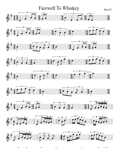 Farewell To Whiskey preview