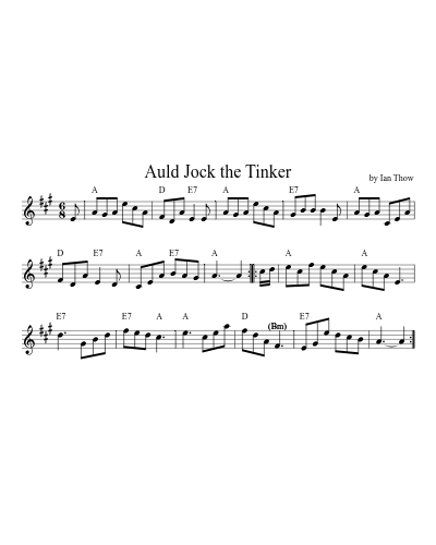 Auld Jock the Tinker preview
