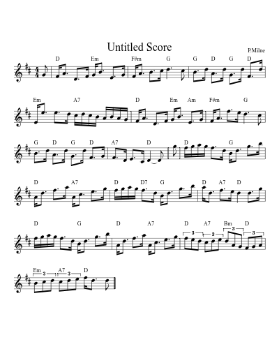Auld Lang Syne Strathspey sheet music preview