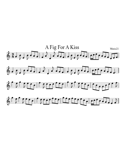 A Fig For A Kiss