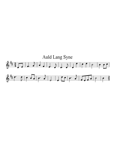 Auld Lang Syne (Auld Lang Syne Fc) (#14276)