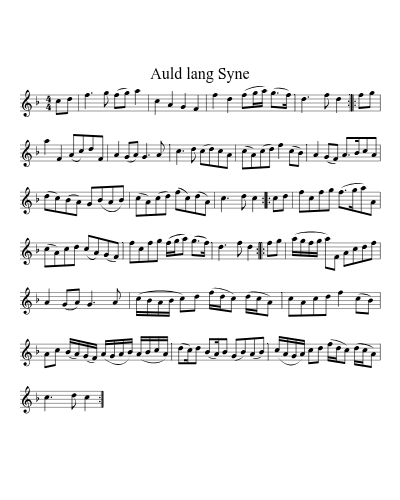 Auld Lang Syne (Auld Lang Syne Fc) (#14277)