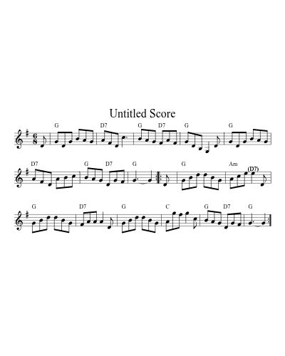 Aurettis Dutch Skipper (Version 3) sheet music preview