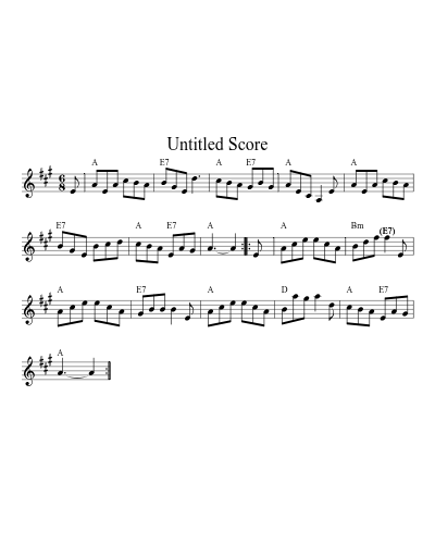 Aurettis Dutch Skipper (Version 4) sheet music preview
