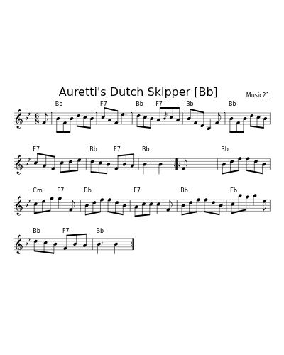 Auretti's Dutch Skipper   [Bb]