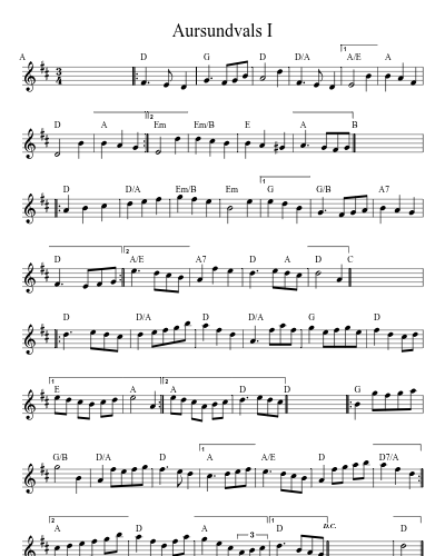 Aursundvals I