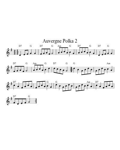 Auvergne Polka 2 (Version 4) preview