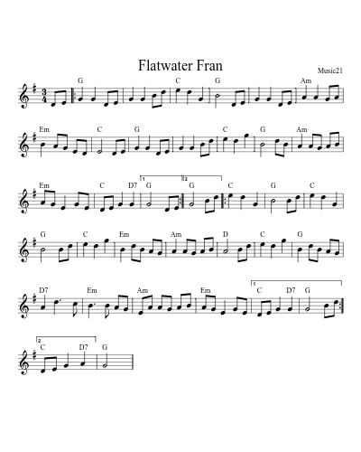 Flatwater Fran preview