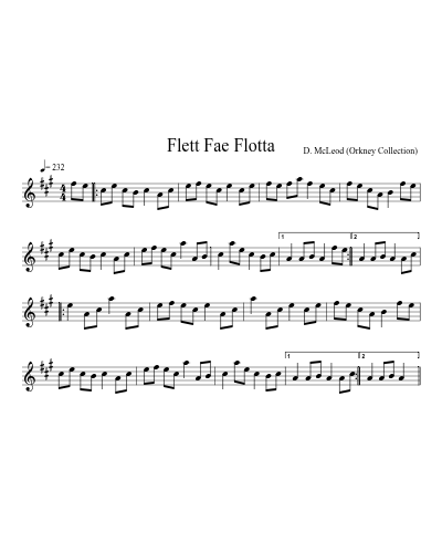 Flett Fae Flotta preview