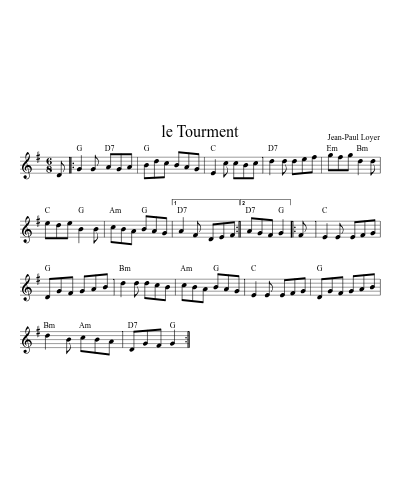 the Wild One sheet music preview