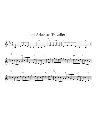 the Auld Grey Cat (B I D A) sheet music preview