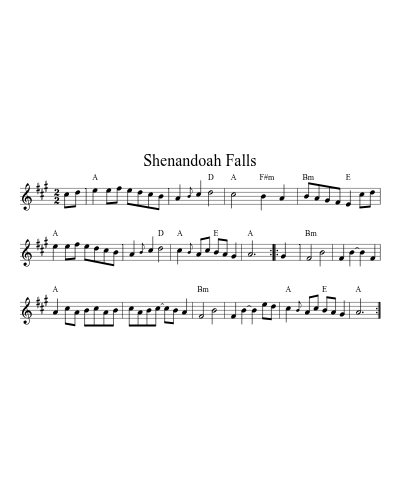 The silver spear (B I D A) sheet music preview