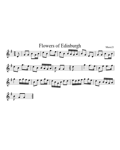 Flowers of Edinburgh preview