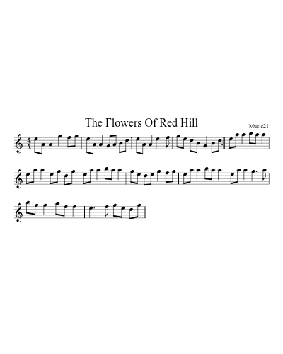 The Flowers Of Red Hill