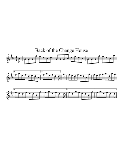 Back Of The Change House (Version 8)