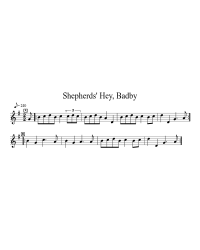Shepherds' Hey, Badby