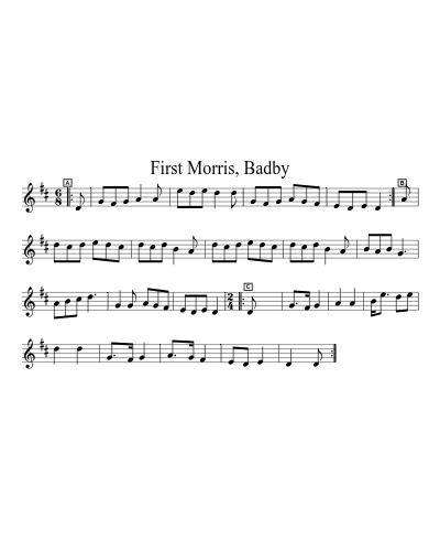 First Morris, Badby