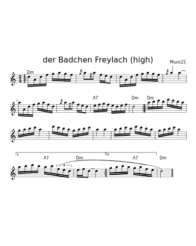 der Badchen Freylach (high) (Version 2)
