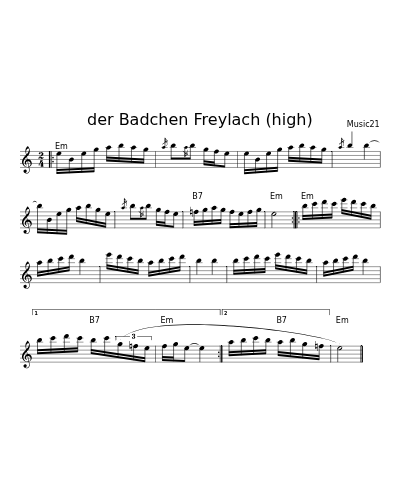 der Badchen Freylach (high) (Version 3)