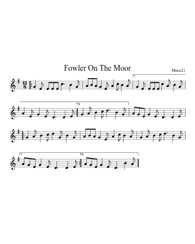 Fowler On The Moor preview