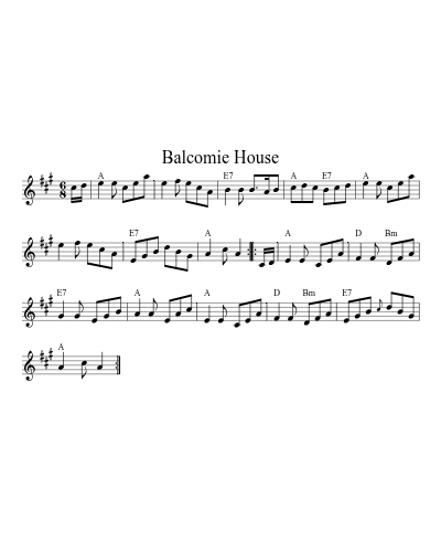 Balcomie House preview