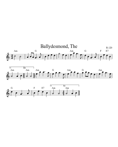 Ballydesmond, The preview