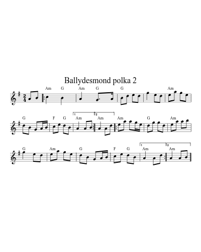 Ballydesmond polka 2 (Version 2)