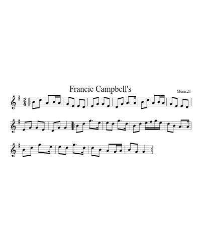Francie Campbell's