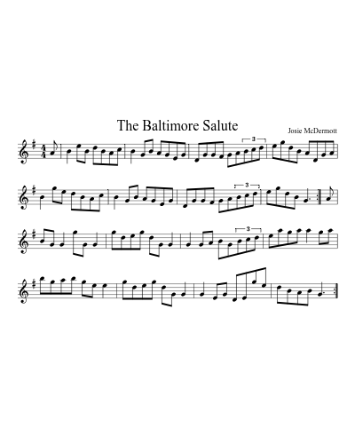 The Baltimore Salute (Version 2)