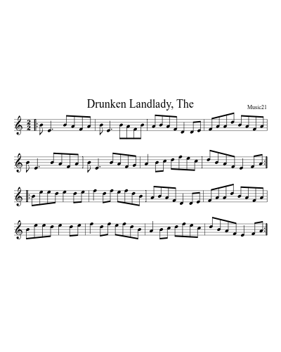 Drunken Landlady, The