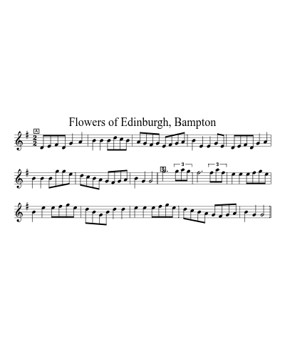 Flowers of Edinburgh, Bampton preview