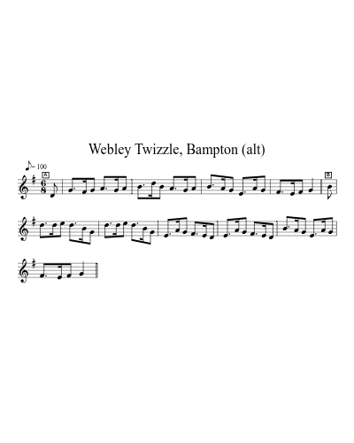 Webley Twizzle, Bampton (alt)