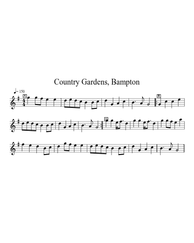 Country Gardens, Bampton preview