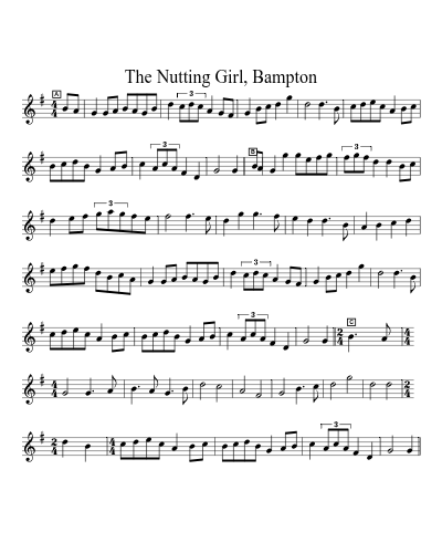 The Nutting Girl, Bampton