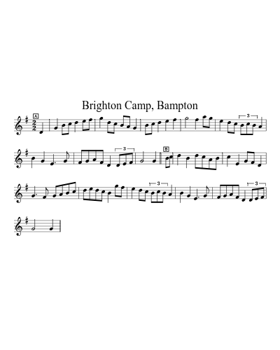 Brighton Camp, Bampton