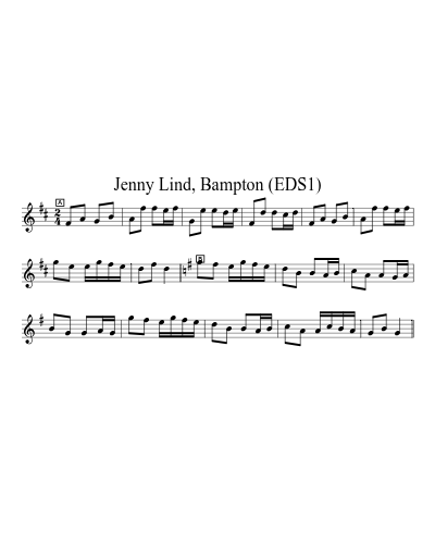 Jenny Lind, Bampton (EDS1)