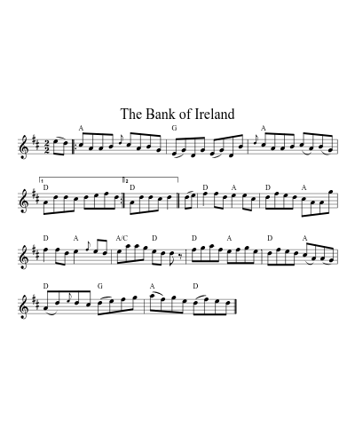 The Bank of Ireland (Version 5)