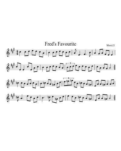 Fred's Favourite
