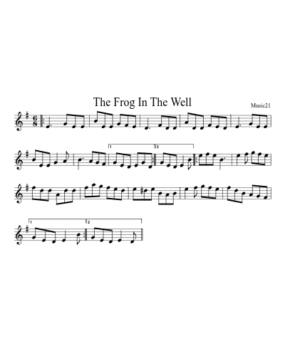 The Frog In The Well preview