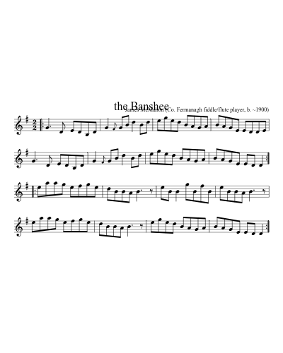 The Banshee (Version 5)