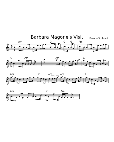 Barbara Magone's Visit (Version 2)