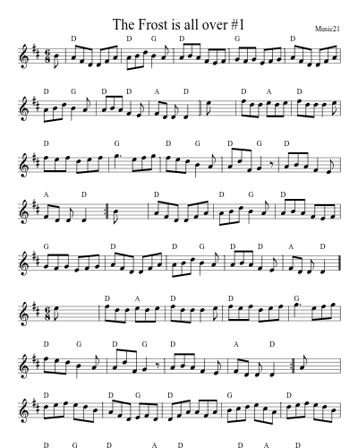 The Frost is all over #1