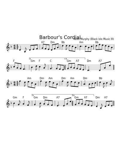 Barbour's Cordial
