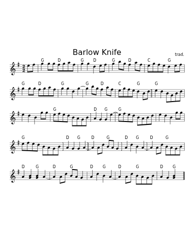 Barlow Knife (Version 2)