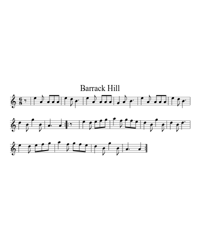 Barrack Hill (Version 4)