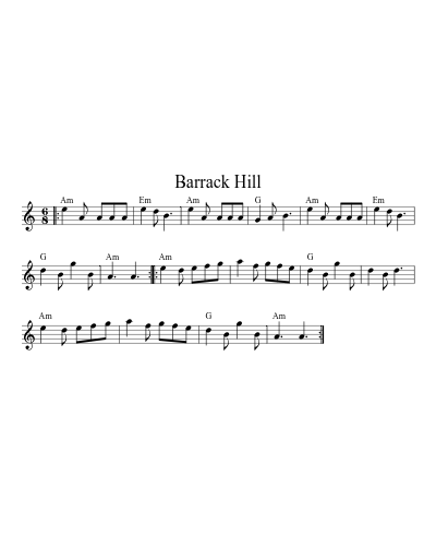 Barrack Hill (Version 5)