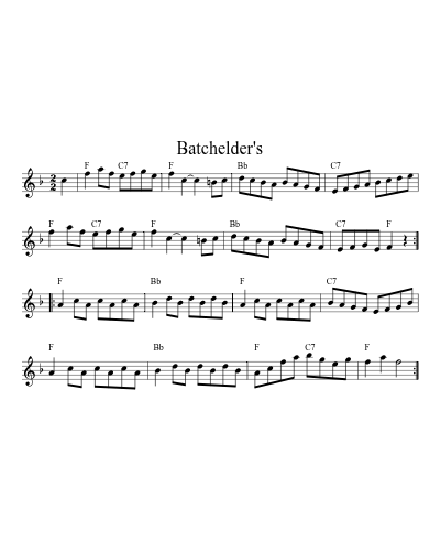 Batchelder's (Version 2)