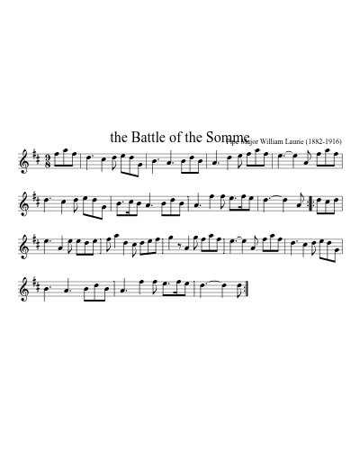 The Battle of the Somme (Version 11)